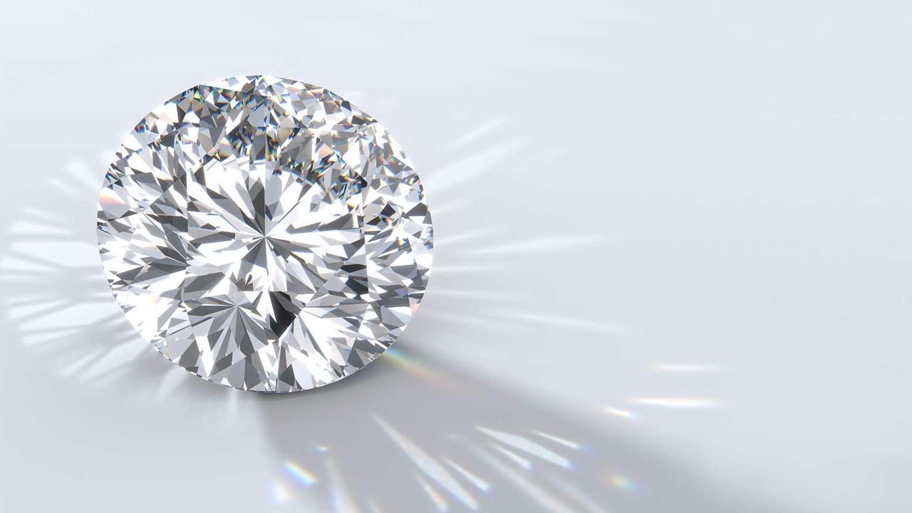 Tableau rond cœur en perles de diamants - Un grand marché